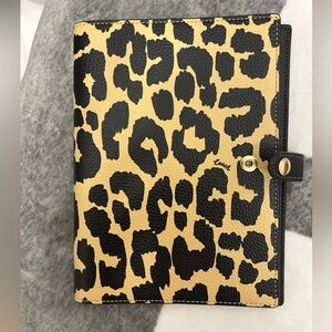 Coach Leopard Print Notebook Cover